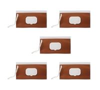 5pcs Solution Portable Résistante À Linge Pour Nourrissons Légers Avec Une Solution De Stockage Lingettes Hygiéniques Construction Réutilisable Pratique Réutilisable