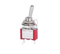 5PCS SPDT DPDT Reset Latching Toggle Switch 125V6A MTS-302 Miniature Toggle Switch MTS-403 ON-ON Toggle Switches NWPNLXEA(MTS-102 R,One Size)
