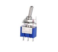 5PCS SPDT DPDT Reset Latching Toggle Switch 125V6A MTS-302 Miniature Toggle Switch MTS-403 ON-ON Toggle Switches NWPNLXEA(MTS-102 B,One Size)