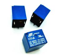 5PCS SRU - 05V 12V 24 vdc-sl-a - sl-c 4 pin / 5 pin 15A T70 DIY circuit board, time relay NWPNLXEA(SRU-05VDC-SL-A-4pin)