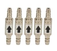 5Pcs Stainless Steel CO2 Check Valve | 1 Way Non - Return Valve for Fish Tank/Aquarium/Purification System | Rustproof & Easy Install