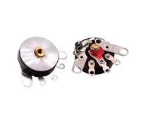 5pcs Straight Right Angle Radio Potentiometer RV12MM B10K B103 B50K B503 Power Amplifier Volume Potentiometer With Switch 12mm(Straight,50K)