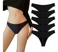 5pcs String Menstruelle Femme, String Coton Femme, Culotte Menstruelle Flux Tres Abondant, Culotte Fuite Urinaire Femme Lavable, Culotte De Regle