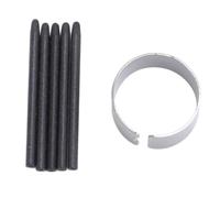 5pcs Stylus Conseils de Stylo Pinons de Remplacement, avec Pincettes, pour la Pointe du Stylet de Remplacement de 1ère Génération, sensibilité à la Pression 4096, Accessoires de