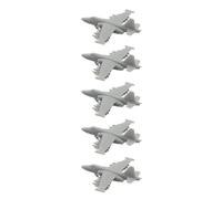 5PCS Su-25 Avion D’Attaque Modèle Résine 1/2000-1/144