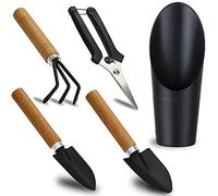 5Pcs Succulent Tools,Mini Garden Tools,Pruning Scissors as Plant Accessories, Gardending Hand Tools Kit for Seedling Soil,Caring Succulent,Houseplent,Bonsi,Gifts for Woman and Man