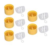 5pcs, Suspendu, détachable, Portable, poussière - Case de séchage de Stockage cosmétique, Porte-cosmétique éponge Explication: 1. Le nom de Marque n'est Pas donné, Nous
