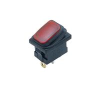 5Pcs Switch 2Pin Rocker Switch 2 Position ON-OFF Power Switch Black NWPNLXEA