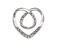 5pcs T-shirt Corner Waist Knotted Brooches Metal Hijab Scarf Ring Button Shirt Fixed Buckle Accessories pour femmes filles accessoires décoratifs(White)