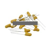 5PCS Tantalum Capacitor 16V 20V 25V 35V 50V 1UF 2.2UF 3.3UF 4.7UF 10UF 22UF 33UF 47UF 100UF16V 225 106 226 336 476 107 DIP AUOQKQUT(25V1UF)