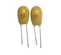 5pcs Tantalum capacitor 22uF 50V 226 50V22uF DIP AUOQKQUT