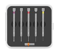 5pcs Temps De Réparation Professionnel De Tournevis Précis Téléphone HETTROPPORT TOWNUVERVER DISSEALLY TOL Pour Les Lunettes Ensemble En Acier Pour L'électronique