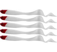 5pcs tête rouge poisson artificiel appât poisson appât Tackle (tête rouge)