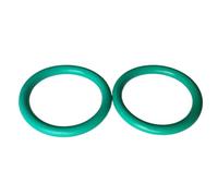 5pcs toriques d'étanchéité en fluoroélastomère vert résistant à l'huile, diamètre extérieur 85mm, diamètre intérieur 80mm, diamètre de la section transversale 2,5mm