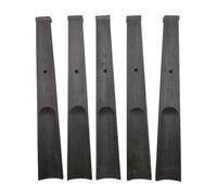5PCS Touche violon ébène 4/4 3/4 1/2 avec sillet, Set luthier | Set touches violon, Ébène, 3 tailles, Sillet inclus, Lot 5, Fourniture luthier(3-4)