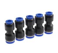 5pcs Tuyau de raccords rapides pneumatiques Jonction en T Connecteur Push-in Tuyau d'arrosage Raccord de Tuyau connecteur de Robinet