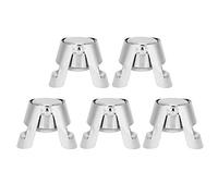 5pcs Type Poussoir en Acier Inoxydable Champagne Stopper scellé Bar de Cuisine Bar Accessoire