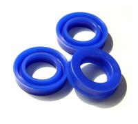 5pcs UN Joint hydraulique d'arbre radial (IDxODxTHK), ID 20-30mm Polyuréthane Piston Shaft Piston Rod PU Single Lip U Cup Oil Seals (Color : 20x30x8(5pcs))