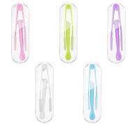 5pcs Ventouse Lentille Ventouse Lentille Souple Ventouse Lentille Rigide Applicateur Lentille De Contact Lentilles Souples Avec Fla