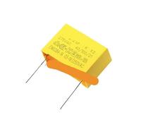 5pcs X2 Capacitor 27.5mm 275VAC 275V 1uF 1.2uF 1.5uF 2uF 2.2uF 3.3uF Polypropylene Film Capacitor AUOQKQUT(X2 275VAC 1UF)