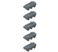 5PCS ZSL-92 WZ551 Transport Blindé À Roues 1/350-1/700 Modèle Résine 3D | ZSL-92 WZ551 Type 92 APC À Roues, APC 6x6 Moderne De L’APL, Modèle Militaire Résine DIY Non Peint Miniature(1/350(1.9CM))