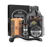 5pcsBeard Growth Kit, Beard Roller Kit for Beard Facial Hair Growth