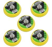 5pk 2 "tampon de polissage de ponçage avec filetage M6 pour ponceuse à air