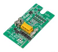 5S 21700 Batterie lithium-ion avec fonction d'équilibre pour batteries d'outils électriques 18 V, courant continu 60 A, protection contre les surcharges et les décharges profondes, indicateur d'état