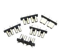 5Set / 10PCS Car Fuse Holder PCB Board MINI Small Medium Blade Auto Automotive Boat 32V For PCB Board Safety Clip Insertion Typ(Small,25A)