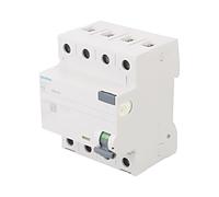 Siemens Interrupteur différentiel 5SV Classe A 4 pôles 40 A 300 mA 70 mm