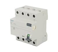 5SV3646-6 Interrupteur RCD Nom: 63A IDiff: 300mA Pôle: 3+N 230/400VAC DIN SIE...