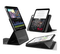 / 5th / 4th Gen Case (2024/2022/2020) 10,9 pouces Couverture magntique amovible Portrait rglable Portrait / Paysage Stand 9 Angles debout noir