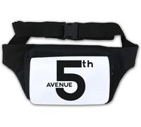 5th Avenue Manhattan New York Sac banane Blanc