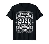 5th Birthday Gifts Boys Girls 5yr 5 Year Old Vintage 2020 T-Shirt