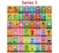 (5th) Carte Amiibo Animal Crossing 8,6*5,4cm Cm - Taille Standard (48 Pièces)