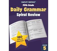 5th Grade Daily Grammar Practice and Spiral Review