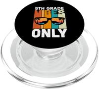 5th Grade Students Vintage Vibes Only Back to School PopSockets PopGrip pour MagSafe