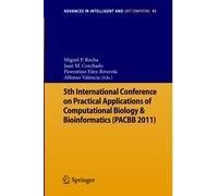 5th International Conference On Practical Applications Of Computational Biology & Bioinformatics