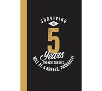 5th Year Work Anniversary: Employee Appreciation Gift for Job Milestone of 5 Years of Service