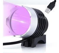 5V 10W Alimenté par USB, Lampe de Poche UV LED Ultra Violette pour le Durcissement de la Colle UV, 3 Modes Réglables, Outil de Réparation de Téléphone Portable à Impression 3D, Détecteur de Taches D'u