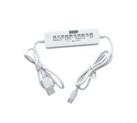 5V 2A UPS Alimentation sans interruption avec 1500mAh pour batterie et port Type-C pour caméras de surveillance, changement automatique en cas de panne de courant, blanc