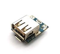 5V Boost booster Module d'alimentation Lithium LiPo batterie charge panneau de Protection LED affichage USB pour bricolage chargeur 134N3P programme