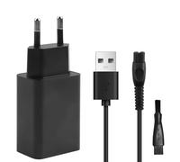 5V Chargeur Tondeuse Barbe pour Philips OneBlade QP2734 QP2824 QP2724 QP2834 QP4631 QP4530 MG7910 MG5910 MG7930 MG7950 MG9510 Recharge Cable Cordon Adaptateur Alimentation Rasoir