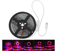 5V Plante de croissance 5050 LED Light Strip jardin hydroponique fleurs de croissance plein spectre - 5M