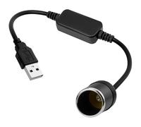 5V USB A vers Allume Cigare 12V Allume-Cigare Socket Femelle Câble, 35CM