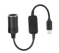 5V USB C à 12V Allume-Cigare Socket Femelle Câble Prise Allume Cigare 12V