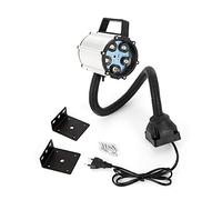 5W 220V Tuyau de Cheval Flexible Led Travail Industriel Eclairage Col de Cygne CNC Miller Rabot Machine Tour Equipement Lampe de Travail (socle fixe)