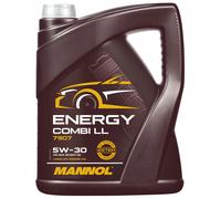 Mannol Huile moteur ENERGY COMBI LL 5W-30 ACEA C3 API SN 5 L – Compatible VW Golf IV–VII 3/5 portes