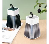 5W USB Rechargeable Silent Mosquito Repellent Low Noise Physical Light Mosquito Killer - Gris