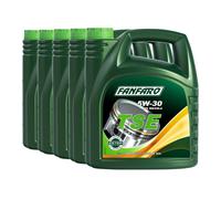 10 (2x4+2x1) Litre FANFARO 5W-30 Tse Moteur / VW 502 00/505 00/MB 229.1